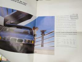 BMW 300-sarja 1990 - ajamisen uusi ilo -myyntiesite / sales brochure