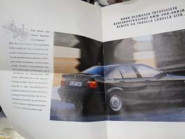 BMW 300-sarja 1990 - ajamisen uusi ilo -myyntiesite / sales brochure