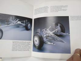 Volvo 740 / 760 kartanoautot -myyntiesite / sales brochure