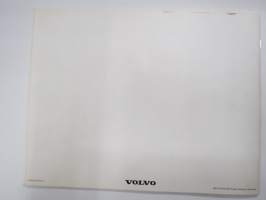 Volvo 740 / 760 kartanoautot -myyntiesite / sales brochure