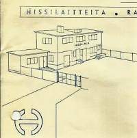 Hissi-Ala Turku 1941  - firmalomake