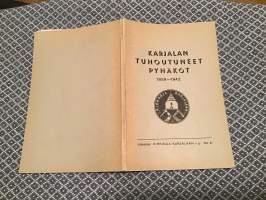 Karjalan tuhoutuneet pyhäköt 1939-1942