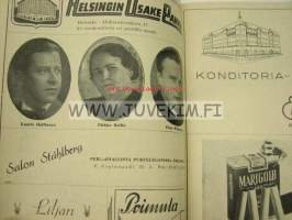 Helsingin Kansanteatteri - Työväenteatteri (Ylkioppilastalossa) Näytäntökausi 1949-1950 -ohjelmakirja