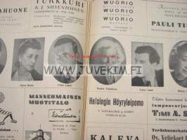 Helsingin Kansanteatteri - Työväenteatteri (Ylkioppilastalossa) Näytäntökausi 1949-1950 -ohjelmakirja