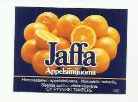 Jaffa -   juomaetiketti