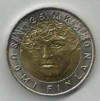 25 markkaa 2001 Lahti MM