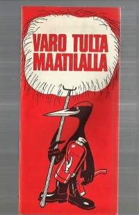 Varo tulta maatilalla  1950-60 l