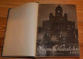 Suomen kuvalehti	sidottu vuosikerta 1925    1-52