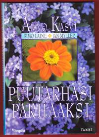 Puutarhan parhaaksi, 2003. 4.p. Kokeneen botanistin Aarno Kasvin neuvojen ja vihjeiden avulla loihdit sinäkin puutarhasi kukoistavaksi kasvikeitaaksi.