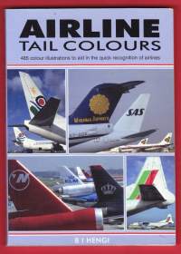 Airline Tail Colours - Lentoyhtiöiden lentokoneiden pyrstöväritykset/-kuvat/-logot. 485 lentoyhtiöiden tunnistusta helpottavaa kuvaa