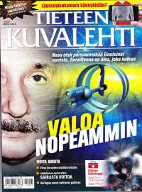 Tieteen Kuvalehti 1/2014. Mistä ilotulitus saa värinsä?;Läpivalaisukamera kännykkään?; Valoa nopeampi avaruusalus; Auringon napojen paikanvaihdos;