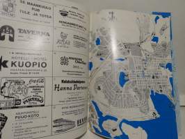 Suomen 27 kaupungin matkailukartat ja ostos opas