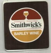 Smithwicks Bareley Wine  olutetiketti