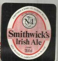 Smithwick´s Ale  olutetiketti