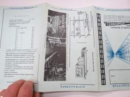 Teräshylly -myyntiesite / brochure