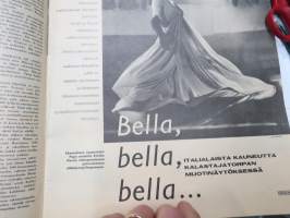 Viikko-Sanomat 1960 nr 44, 28.10.1960, Kongon mellakat, Italialaista kauneutta Kalastajatorpalla, Kultaisen iän juhlaa Heinolassa, Mäntsälän liikenneviidakko, ym.
