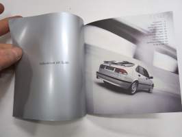 Saab 9-3, 9-5 2000 myyntiesite / sales brochure