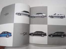 Saab 9-3, 9-5 2000 myyntiesite / sales brochure