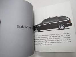 Saab 9-3, 9-5 2000 myyntiesite / sales brochure