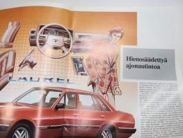 Nissan Laurel -myyntiesite / sales brochure