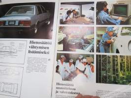 Nissan Laurel -myyntiesite / sales brochure