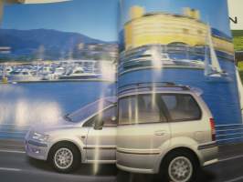 Mitsubishi Space Wagon 1999 -myyntiesite / sales brochure
