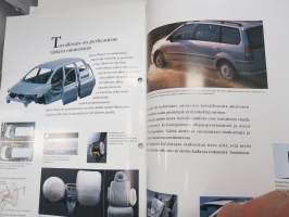 Mitsubishi Space Wagon 1999 -myyntiesite / sales brochure