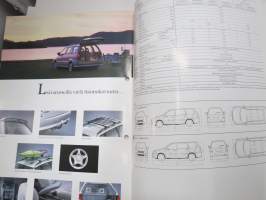Mitsubishi Space Wagon 1999 -myyntiesite / sales brochure
