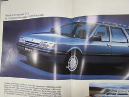 Renault 21, Nevada -myyntiesite / sales brochure