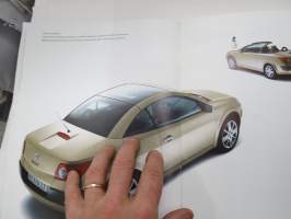 Renault Megane Coupé - Cabriolet 2004 -myyntiesite / sales brochure