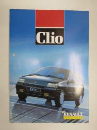 Renault Clio - Vuoden Auto 1991 -myyntiesite / sales brochure
