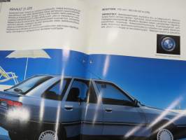 Renault 21 -myyntiesite / sales brochure