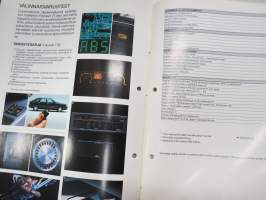 Renault 21 -myyntiesite / sales brochure