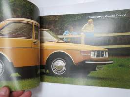 Saab 99GL Combi Coupé -myyntiesite / sales brochure