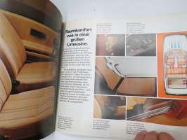 Saab 99GL Combi Coupé -myyntiesite / sales brochure