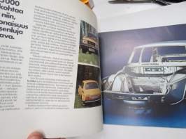 Saab 99GL Sedan / 99L Sedan -myyntiesite / sales brochure