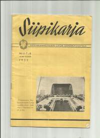 Siipikarja 1952 nr 7- 8