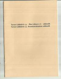 Turun Lääkärit ry - säännöt 1962