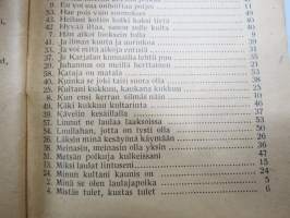 Kaikki laulamaan III 61 kansanlaulua yhteislaulutilaisuuksia varten