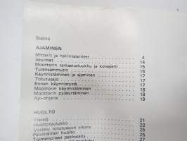 Volvo F82S, F83S -käyttöohjekirja / operator´s manual in finnish