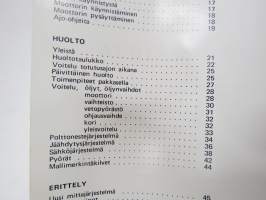 Volvo F82S, F83S -käyttöohjekirja / operator´s manual in finnish