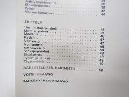 Volvo F82S, F83S -käyttöohjekirja / operator´s manual in finnish