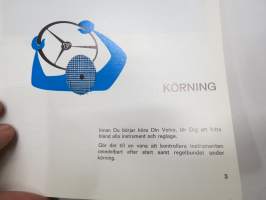 Volvo N12 Instruktionsbok -käyttöohjekirja / operator´s manual in swedish
