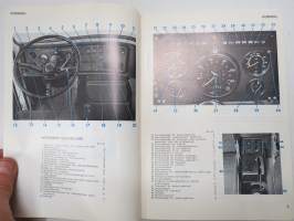 Volvo N12 Instruktionsbok -käyttöohjekirja / operator´s manual in swedish