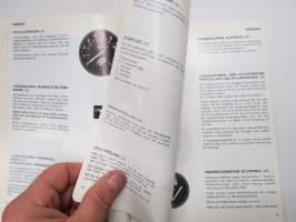 Volvo N12 Instruktionsbok -käyttöohjekirja / operator´s manual in swedish