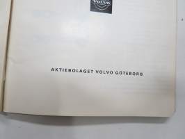 Volvo F89, G89 Instruktionsbok + tillägg -käyttöohjekirja + lisäosa / operator´s manual in swedish