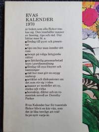 EVAs kalender 1970