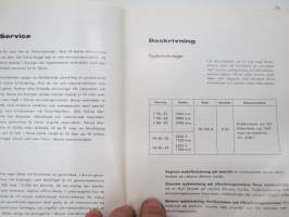 Volvo F 88, FB 88 Instruktionsbok -käyttöohjekirja ruotsiksi / operator´s manual in swedish