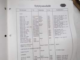 JA, Valeo, Flag sytytysjärjestelmän osat 1995 kuvasto / ignition parts catalog