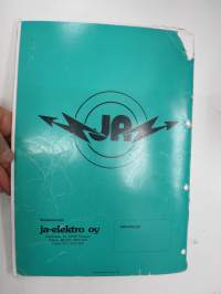 JA, Valeo, Flag sytytysjärjestelmän osat 1995 kuvasto / ignition parts catalog
